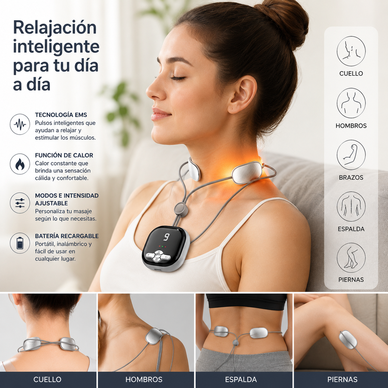 Masajeador Cervical Inteligente
