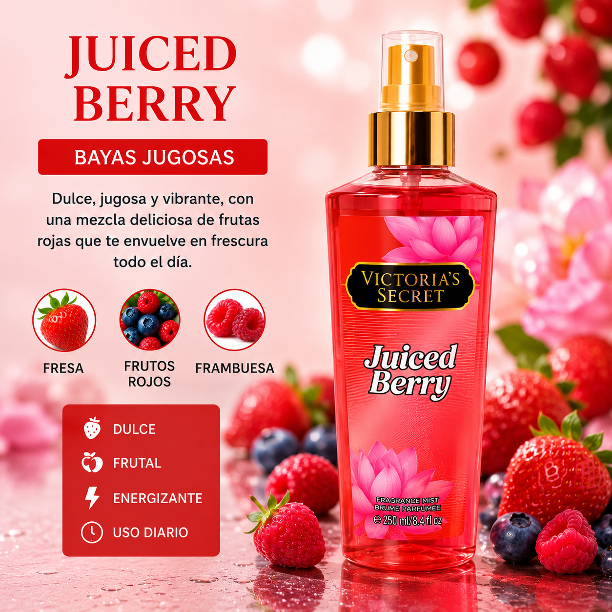 💖 Victoria's Secret 250ml ✨ ¡Compra 1 por $79.900 y llévate 2 por solo $99.900! 🔥